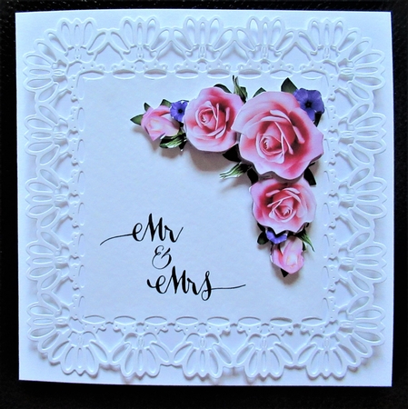 Rose Vignette Step by Step 1 by Davina Rundle
