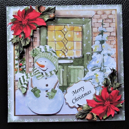 Gorgeous Snowman - Green Door by Davina Rundle