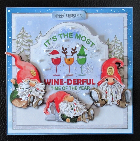 WINE-DERFUL TIME OF YEAR mini kit by Davina Rundle