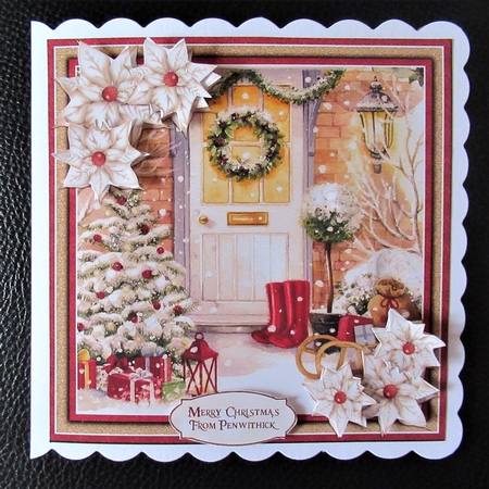 Christmas Vintage Bumper Kit#1 by Davina Rundle