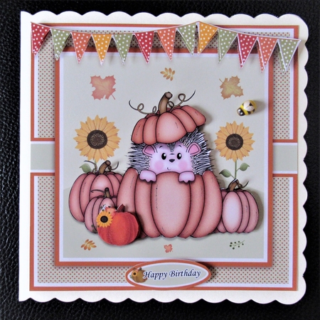 Autumn Hedgehog Mini Kit by Davina Rundle