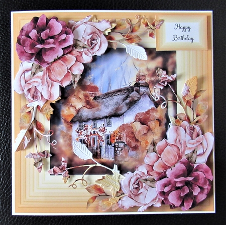 Autumn Cottage by Davina Rundle