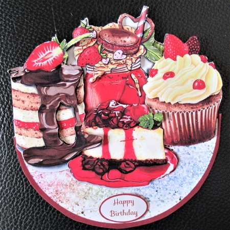 YUMMY rocker card by Davina Rundle