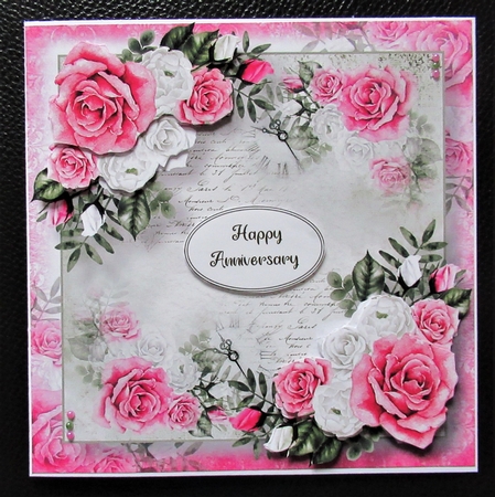 Romantic Vintage Roses - Pretty In Pink by Davina Rundle