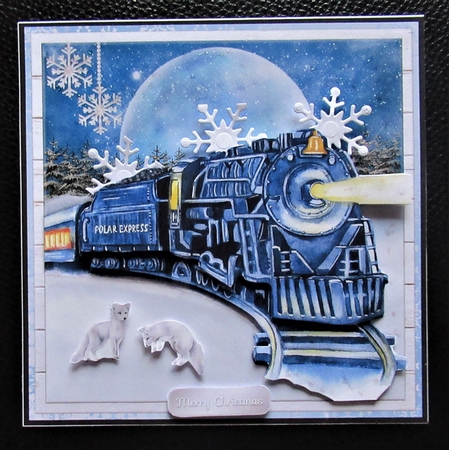 WINTER TRAIN by Davina Rundle