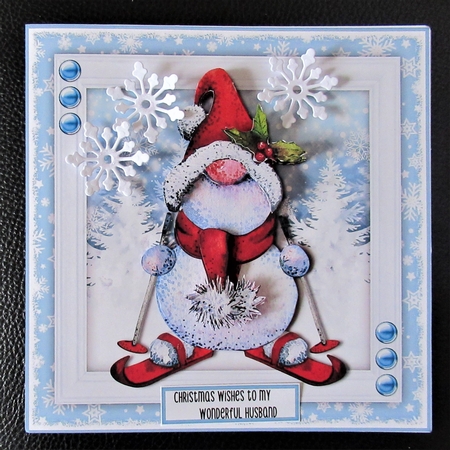Cute Gonk Snowman Bumper Kit by Davina Rundle