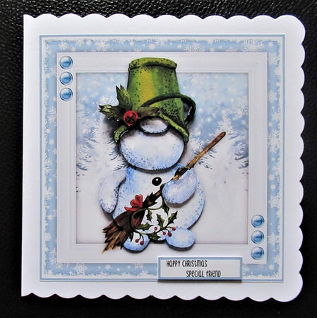 Cute Gonk Snowman Bumper Kit by Davina Rundle
