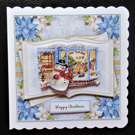 Vintage Christmas Shop Open Book 1 by Davina Rundle