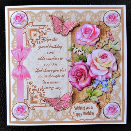 A special Birthday card by Davina Rundle