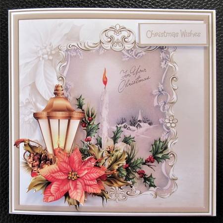 Candle and lamplight 6x6 by Davina Rundle