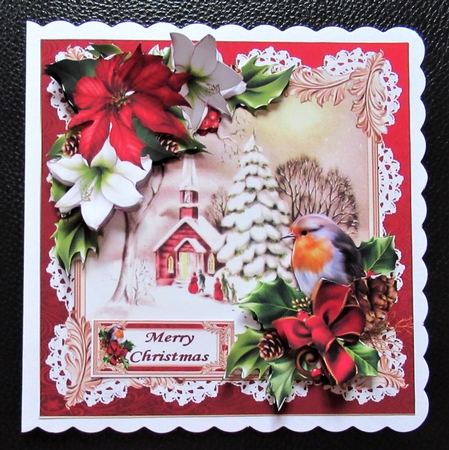 8x8 The Christmas scene 1 mini kit by Davina Rundle