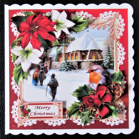 8x8 The Christmas scene 4 mini kit by Davina Rundle