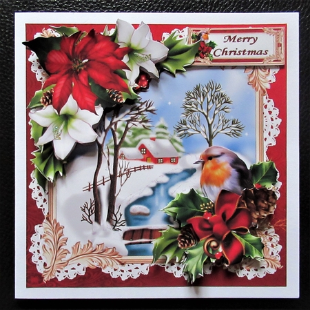8x8 The Christmas scene 5 mini kit by Davina Rundle