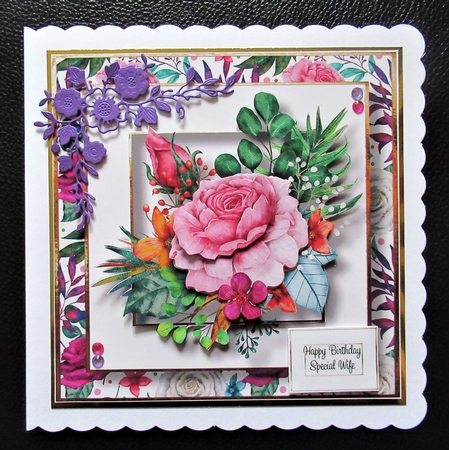 Beautiful Roses Bouquet 3 by Davina Rundle