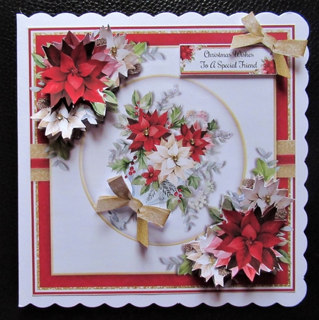 Christmas Floral Bouquet Mini Kit by Davina Rundle