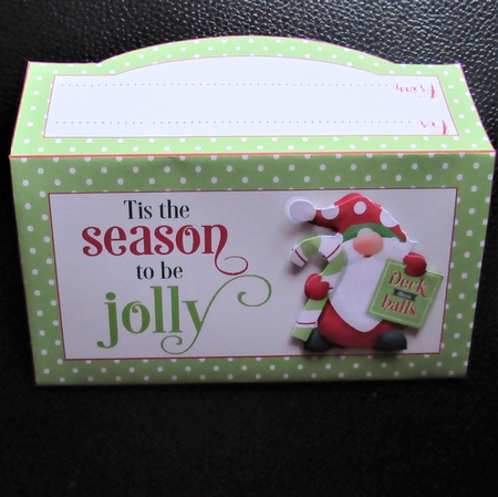 Jolly Gnome 3 Cash Gift Envelope by Davina Rundle