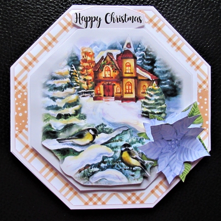 Octagon Christmas Scene  Mini Kit by Davina Rundle
