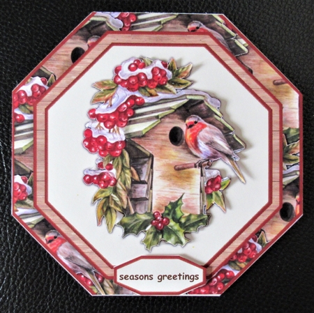 Red Robin Octagon Mini Kit by Davina Rundle