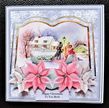 carol singers 6x6 by Davina Rundle