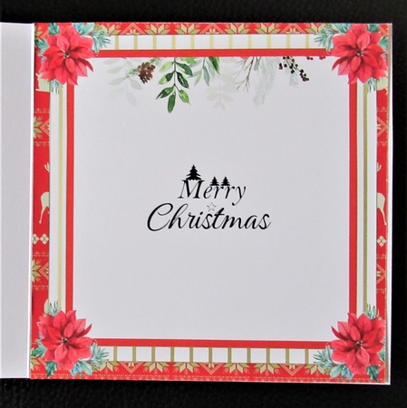 Christmas Poinsettia Insert 4 by Davina Rundle