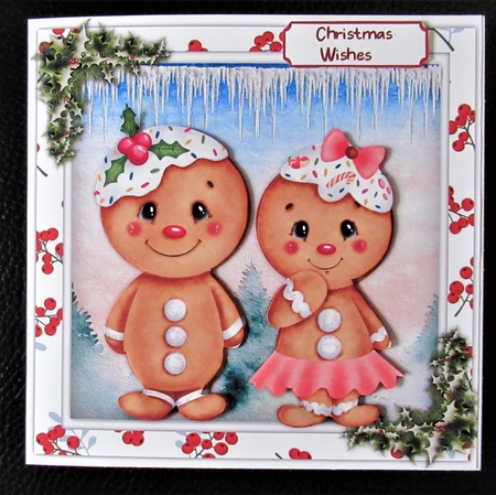 7x7 Mini Kit, Waiting For Christmas by Davina Rundle
