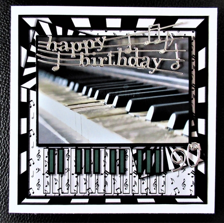 4 Male Music Toppers & Insert Kit by Davina Rundle