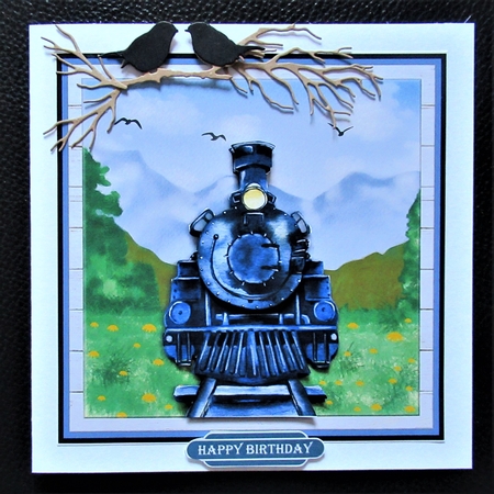 TRAIN RIDE by Davina Rundle