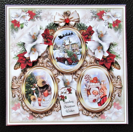 Visions Of Christmas Bumper Mini Page Kits by Davina Rundle