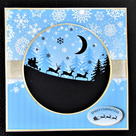 Silhouette Christmas 5 by Davina Rundle