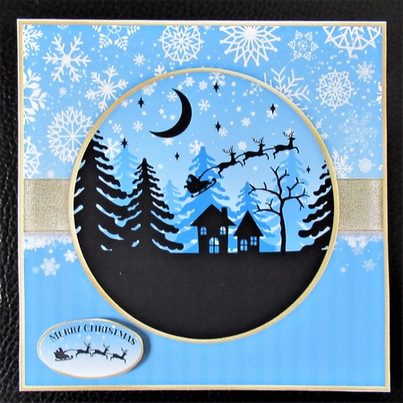 Silhouette Christmas 8 by Davina Rundle