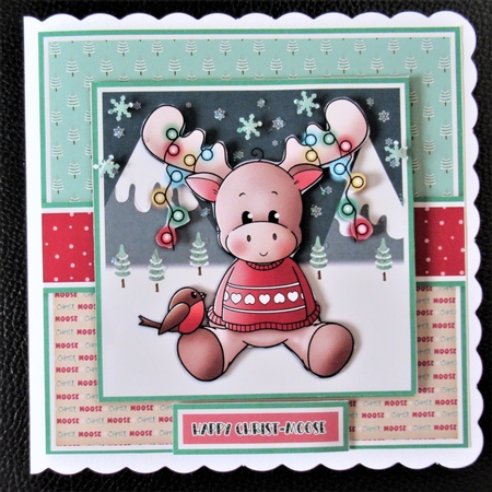 Happy Christ-Moose Mini Kit by Davina Rundle