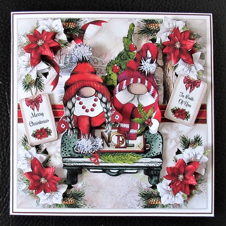 Christmas Gnomes 02 Mini Page Kit by Davina Rundle