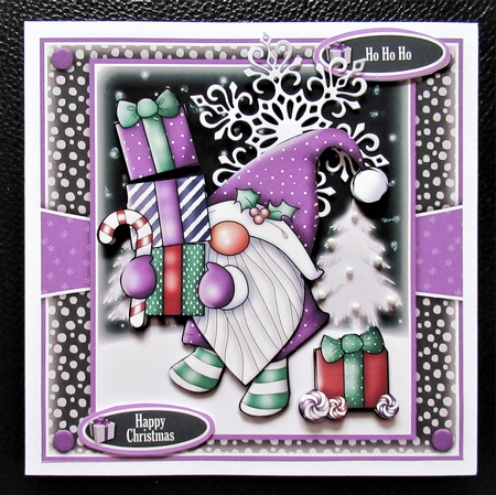 Gnome With Gifts Mini Kit by Davina Rundle