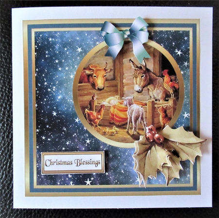 SC Animals at the manger by Davina Rundle
