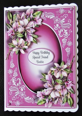 Gorgeous Magnolia & Beautiful Frame by Davina Rundle