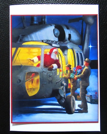 Military Santa Toppers by Davina Rundle