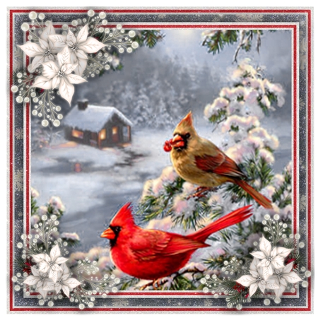 More Winter Birds Mini Kit #10 by Davina Rundle