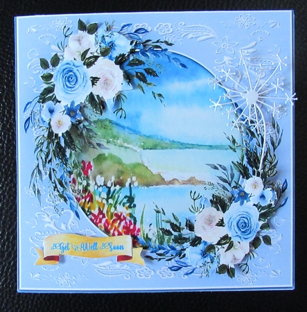 Beautiful Blue Seascape  by Davina Rundle