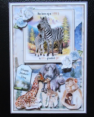 The Love Of A Family 04 Mini Page Kit by Davina Rundle