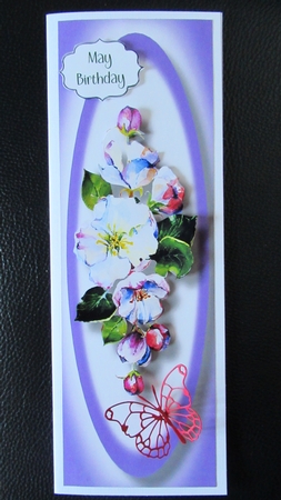 Simple Apple Blossom Lge DL by Davina Rundle