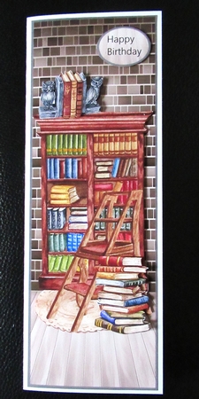 Male Card Large DL Library by Davina Rundle