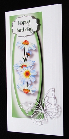 Simple Daisies Lge DL by Davina Rundle