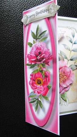Simple Peonies Lge DL by Davina Rundle