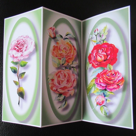 Simple Floral DL Trio Quick Toppers Sheet 3 by Davina Rundle
