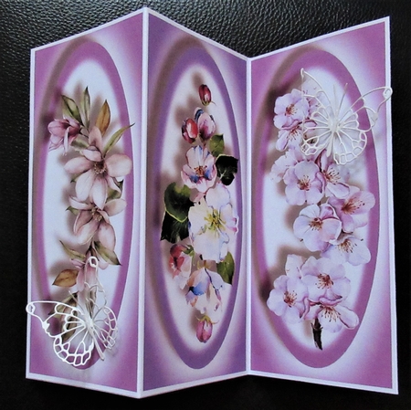 Simple Floral DL Trio Quick Toppers Sheet 6 by Davina Rundle