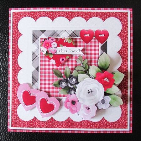 Happy Valentine Mini Kit by Davina Rundle