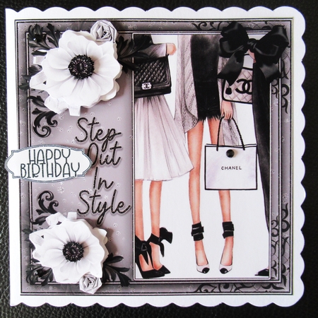 Step Out In Style Mini Kit #5    NO FLOWERS, TEXT OR BOW** by Davina Rundle