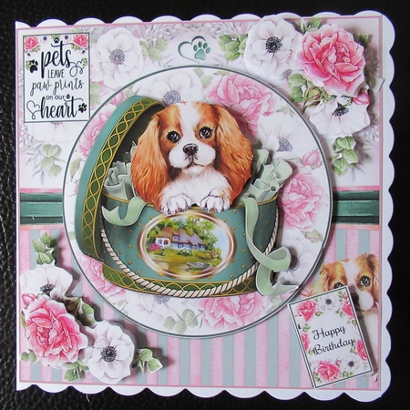 Pets Leave Paw Prints 06 Mini Page Kit  by Davina Rundle