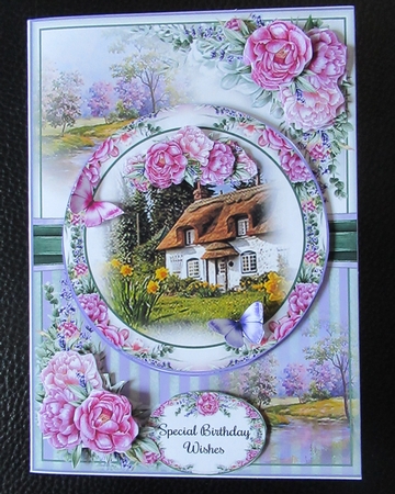 Spring Cottage Mini Page Kit  by Davina Rundle