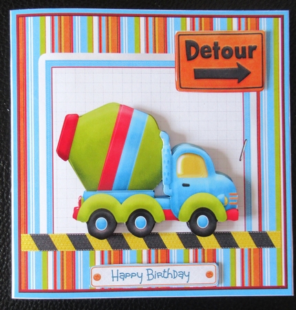 Cement truck 6x6 by Davina Rundle
